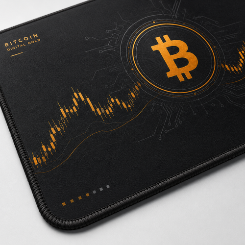 Bitcoin Digital Gold Mousepad